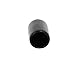 uxcell 6mm Inner Dia Rubber Hose End Cap Screw Thread Protector Cover Black 100pcs
