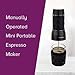 Mixpresso Manual Operated Mini Portable Espresso Maker, Compact Travel Coffee Maker,Compatible with Nespresso Pods, Mini Espresso Machine