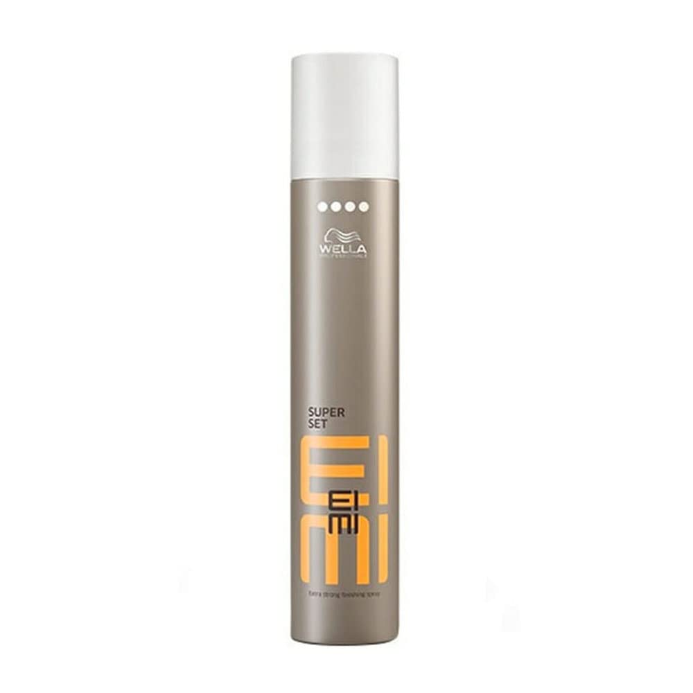 Wella EIMI Super Set – Besonders starkes Finishing Haarspray, Volumen Spray für flexible Styles & Hitzeschutz für Haare, Hairstyling für Lang- und Kurzhaarfrisuren & jeden Haartyp, 500ml