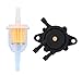 MOTOKU Gas Vacuum Fuel Pump for Kohler 17HP-25 HP Small Engine Lawn Mower Tractor Briggs & Stratton John Deere Honda Yamaha W/Fuel Filter primary