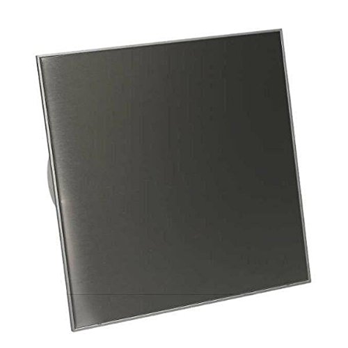 5" 125mm Wall Ventilation Fan Air Extractor with Stainless Steel Panel Timer Version