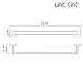 Leyden Premium Stainless Steel Towel Bar Towel Rack Towel Rail Towel Rod Wall Mounted for Bathroom, Polished