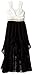 Tween Diva Big Girls' Chiffon Ruffle Dress with Beaded Waist