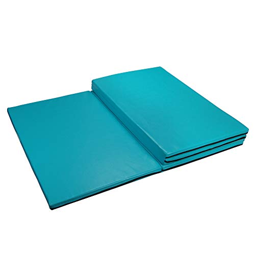 image for Polar Aurora 4'x8'x2 Multipe Colors Thick Folding Gymnastics Gym Exerc