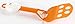 Joie Lil' Flip Egg Spatula, Slotted and Compact Turner, Multi-Use Flipper for Any Food From Burgers to Pancakes, Durable Nylon, Heat Resistant Up to 400 Degrees