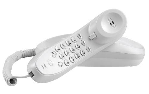 AT&T 205 Trimline Corded Basic Phone, White