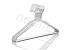 Neaties USA Made Heavy Duty White Vinyl Wire Clothes Hangers, 60pk