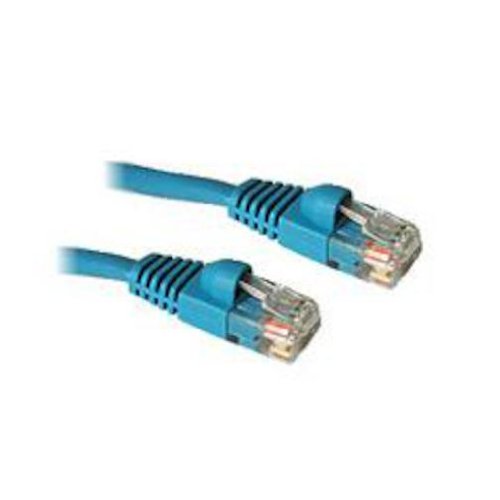 C2G 22823 Cat5e Cable - Snagless Unshielded Ethernet Network Patch Cable, TAA Compliant, Blue (7 Feet, 2.13 Meters) (Made in the USA)