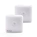 Icicle USB Rechargeable Closet Lights, 2 Pack Motion Sensor Lights Wireless Automatic Cabinet LED, Wall Sconce Night Lighting with Built-in Magnet for Closet, Cabinet, Attics, Hallway, Washroom