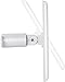 Wasserstein Solar Panel with Internal Battery Compatible with Arlo HD ONLY - Power The Arlo Surveillance Camera continuously - White (Separate External Battery NOT Included)