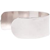 Floral Corsage Bracelet - Lela Flower Cuff- Silver