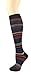 Women's Soft Knee High Socks,Casual Stripes, Multi Color Value 6 Pack (Stripe2-6pk)