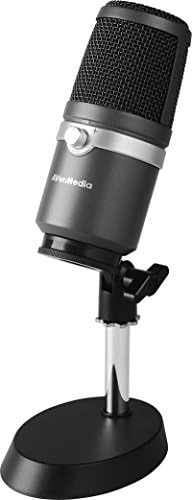 Avermedia Usb Multipurpose Microphone, For Recording, Streaming Or Podcasting (Am310)