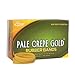 Alliance(R) Pale Crepe Gold™ Rubber Bands In 1 Lb. Box, #32 3in. x 1/8in., Box Of 1100
