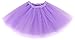 Adult Women's, Elastic Band 3 Layered Mini Tutu Soft Tulle Skirt,Teen,Girls(Lavender) primary
