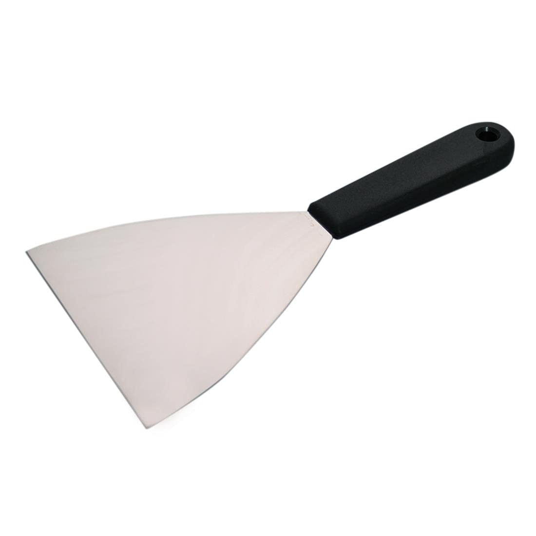 Schneider GT029 Stainless Steel Spatula, 120 mm, Black