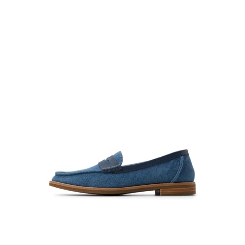 Sperry Women's Seaport Penny Loafers, Denim, 6.5