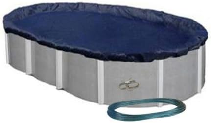 18' x 33' OVAL Economy Aboveground Swimming Pool Winter Cover 8 Yr. Warranty