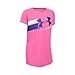 Under Armour Girls' Fast Lane T-Shirt, Pink Punk (640), Youth Large
