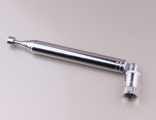 10MM Telescopic Aerial Antenna FM 75 Unbal for all F connector DAB FM Radio