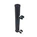 CaneTUBE® Cane Holder for Walker, Rollator and Wheelchair (Black), Walking Cane Attachment for Walkers, Rollators and Wheelchairs with Snap-On Clips and Strap