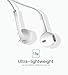 in Ear Earbud with Mic, Stereo Bass Earphones with Remote Control & Microphone Compatible with iPhone, iPad, Samsung, Android 4.0, MP3 & MP4(White)thumb 3