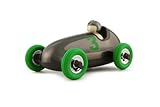 Bruno Roadster Car Gun Metal / Green Tyres
