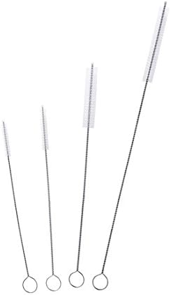 2017 New Straw Brush Cleaner - Set of 4, Extra long from 7 to 12 Inch for Cleaning Drinking Straws, Tumblers, Sippy Cups and More