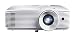 Optoma HD27HDR 1080p 4K HDR Ready Home Theater Projector for Gaming and Movies, 120Hz Support and HDMI 2.0, White