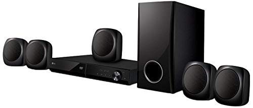 LG LHD427 Bluetooth Multi Region Free 5.1-Channel DVD Home Theater Speaker System w/ Free HDMI Cable, 110-240v (Renewed)