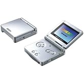 Nintendo Game Boy Advance SP Console- Silver (Renewed)
