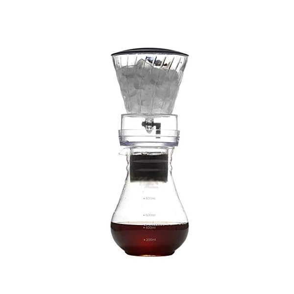 BaoYPP Ice Drip Kaffeemaschine EIS Tropfkaffee Topf Haushalt Kaltbrüheneis Drip Topf Tropstyp Eisbrauerei Kaffeemaschine…