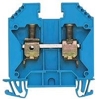 WEIDMULLER 1020400000 TERMINAL BLOCK, DIN RAIL, 2POS, 14-4AWG (5 pieces)