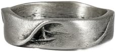 Strickly Boarding Company Unique 4-sided Wave Barrel Surfer Lead-free Pewter Wave Ring