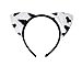 Lucky God 6pcs Girls Cat Ears Headband Lovely Cartoon Hair Band for Fancy Dress Party, Mixed Colors, One Size