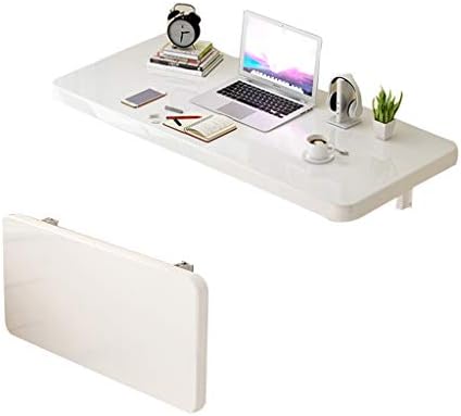 折りたたみ式のダイニングテーブル コンピュータデスク シンプルな壁掛けデスク ピアノの塗装面は滑らかで傷がつきにくく 省スペース