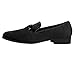 Amali Heath - Mens Dress Shoes with Gunmetal Horn Tassels with Luxurious Velvet - Formal Loafers for Men - The Original Smoking Men Slip-On