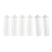 Mega Candles 6 pcs Unscented Round Dome Top White Pillar Candles, Low Cost Single Use Event Wax Candle 3 Inch x 9 Inch, Ideal for Weddings, Parties, Events, Occasions, Florists, Prayers, Vigils