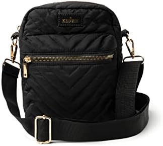 KEDZIE Cloud 9 Quilted Puffer Convertible Sling Bag (Black  display picture 1