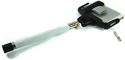 Selfie Stick by Selfie Sleuth P. High Definition Mirrored Selfie Kit works seamlessly with wired technology to create perfect HD photos. Works with iPhone 6 + 6 Plus, iPhone 5 5s 5c, Samsung Galaxy, LG, Sony, Android, most Phablets. (White)