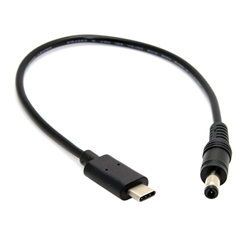 USB 3.1 type C USB-C naar DC 5,5, 2,5 mm netstekker, voeding-verlengkabel voor Apple New MacBook, 20 cm - Afbeelding 4