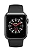 Apple Watch Series 3 (GPS + Cellular, 38mm) - Space Gray Aluminium Case with Black Sport Band (Renewed)