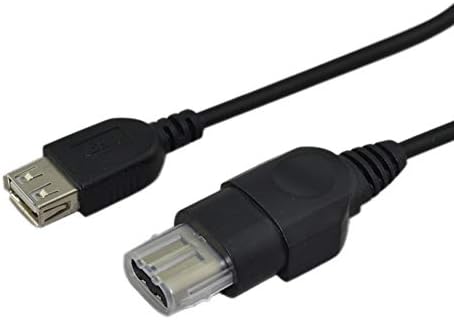 Childhood 2.2Ft 0.7m USB Female Converter Adapter Cable Cord For XBOX Controller Gamepad