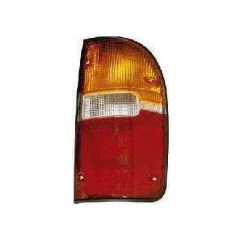 Eagle Eyes Tail Light Assemblies For 1995-2000 Toyota Tacoma – DOT Approved, Clear/Chrome