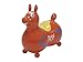 Gymnic Rody Max Inflatable Horse, 18 in H Seat, Orange
