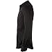 Men's Bamboo Fiber Dress Shirts Slim Fit Solid Long Sleeve Casual Button Down Shirts, Elastic Formal Shirts for Men,Black Shirts,16
