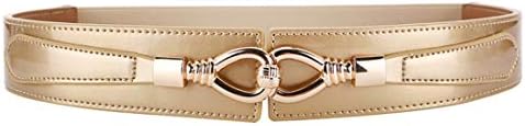 Women's Fashion Belt Leather Elastic Stretch Wide Waist Belts