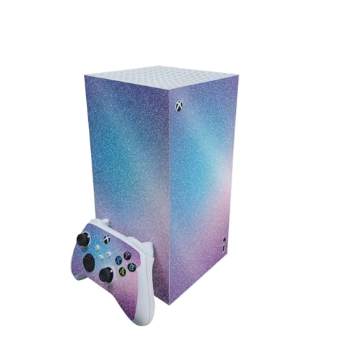 Glossy Glitter Gaming Skin Compatible with Microsoft Xbox Series X Digital Edit…