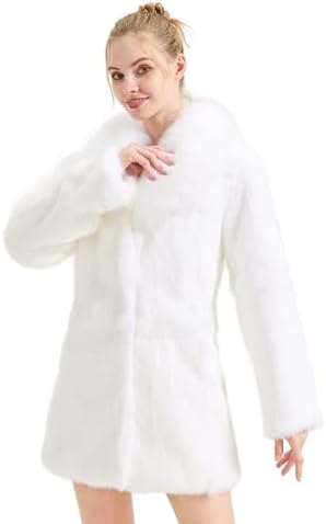 GR-222 Winter Warm Luxury Real Fox Fur Coat For Women Big Fluffy