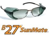 Sunmate Smoke Clip On Side Shields - Small